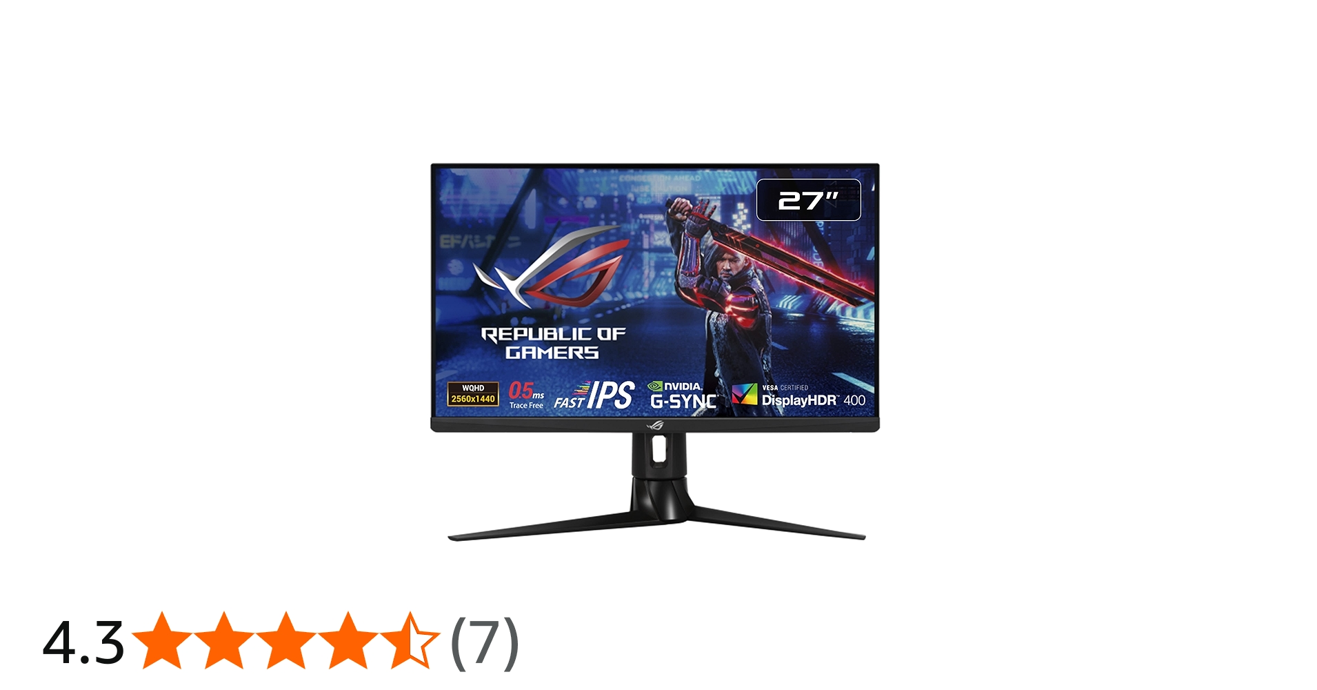 Amazon.co.jp: ASUS ゲーミングモニター ROG Strix XG27AQM 270Hz/27
