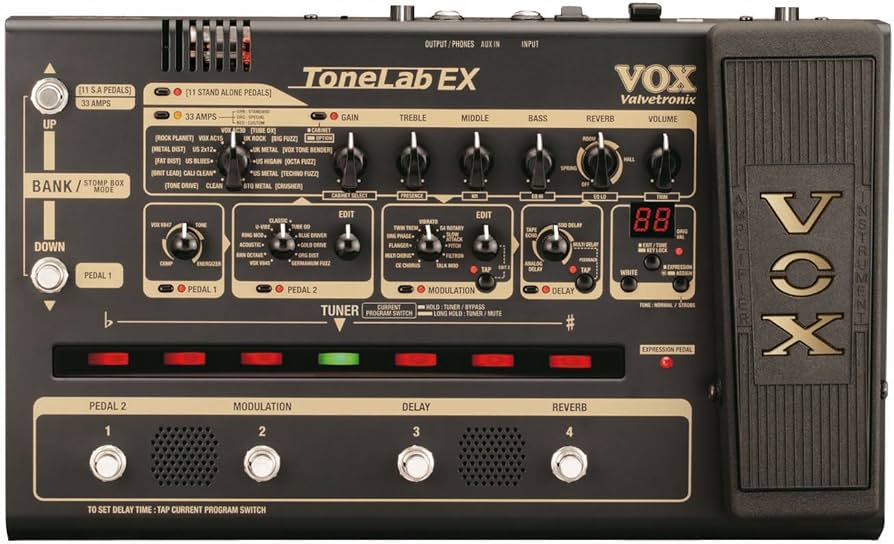 Amazon.com: [DISCONTINUED] Vox ToneLab EX Guitar Rack Multi