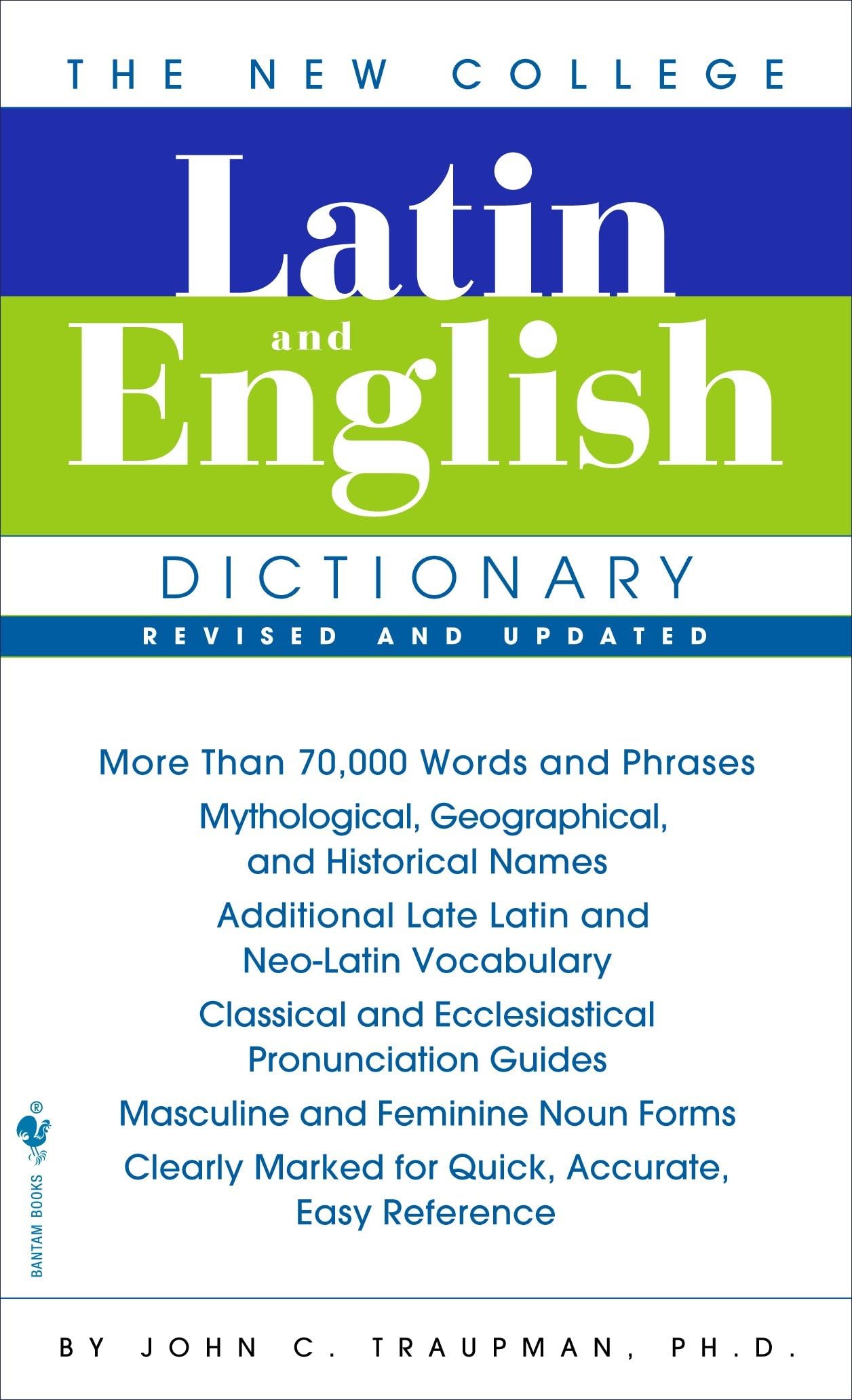 Amazon | The New College Latin & English Dictionary, Revised and