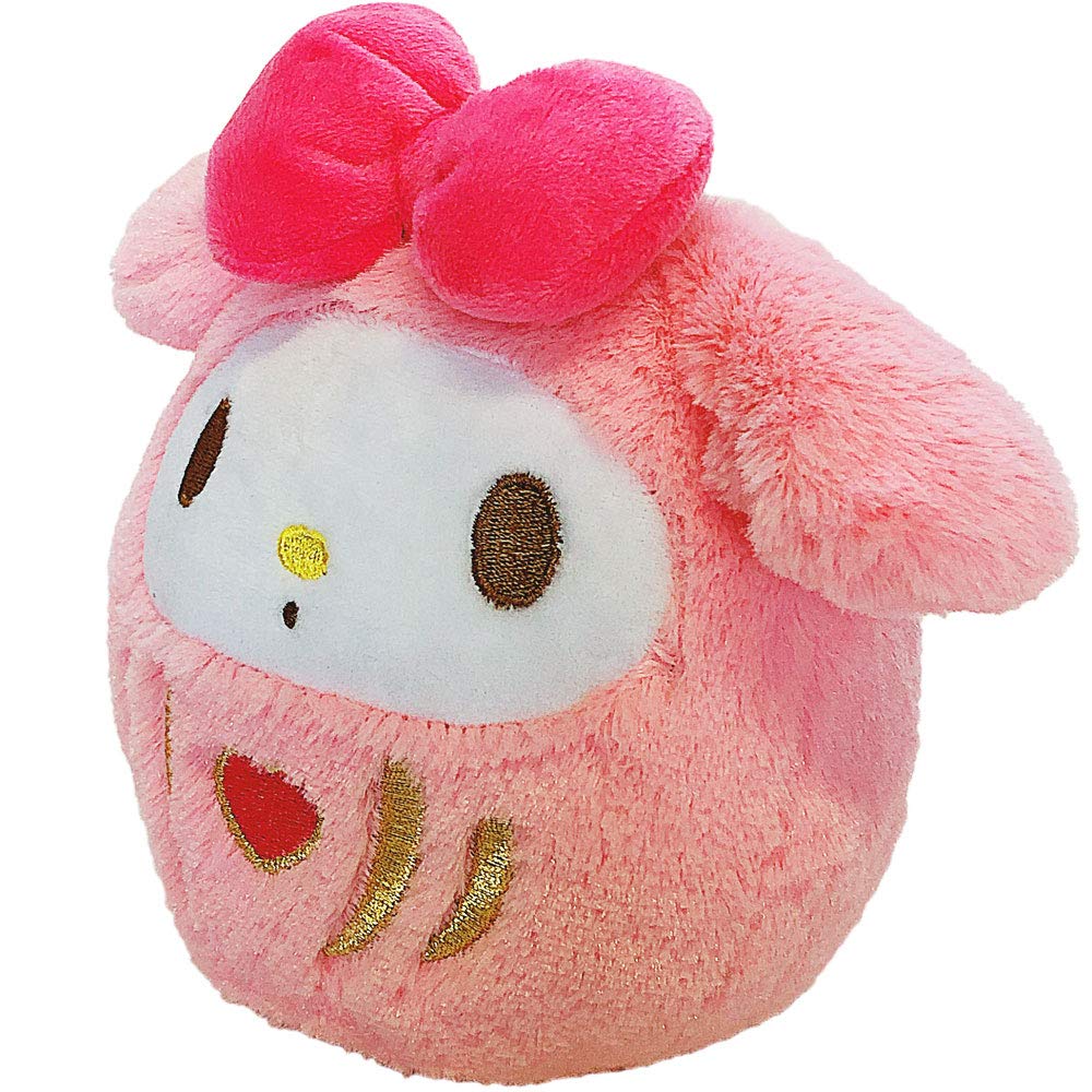 Amazon.co.jp: マイメロディ ふわふわだるま ぬいぐるみ S : おもちゃ