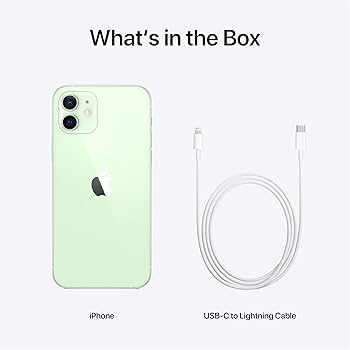 Amazon.com: Apple iPhone 12 (128GB, Green) [Locked] + Carrier