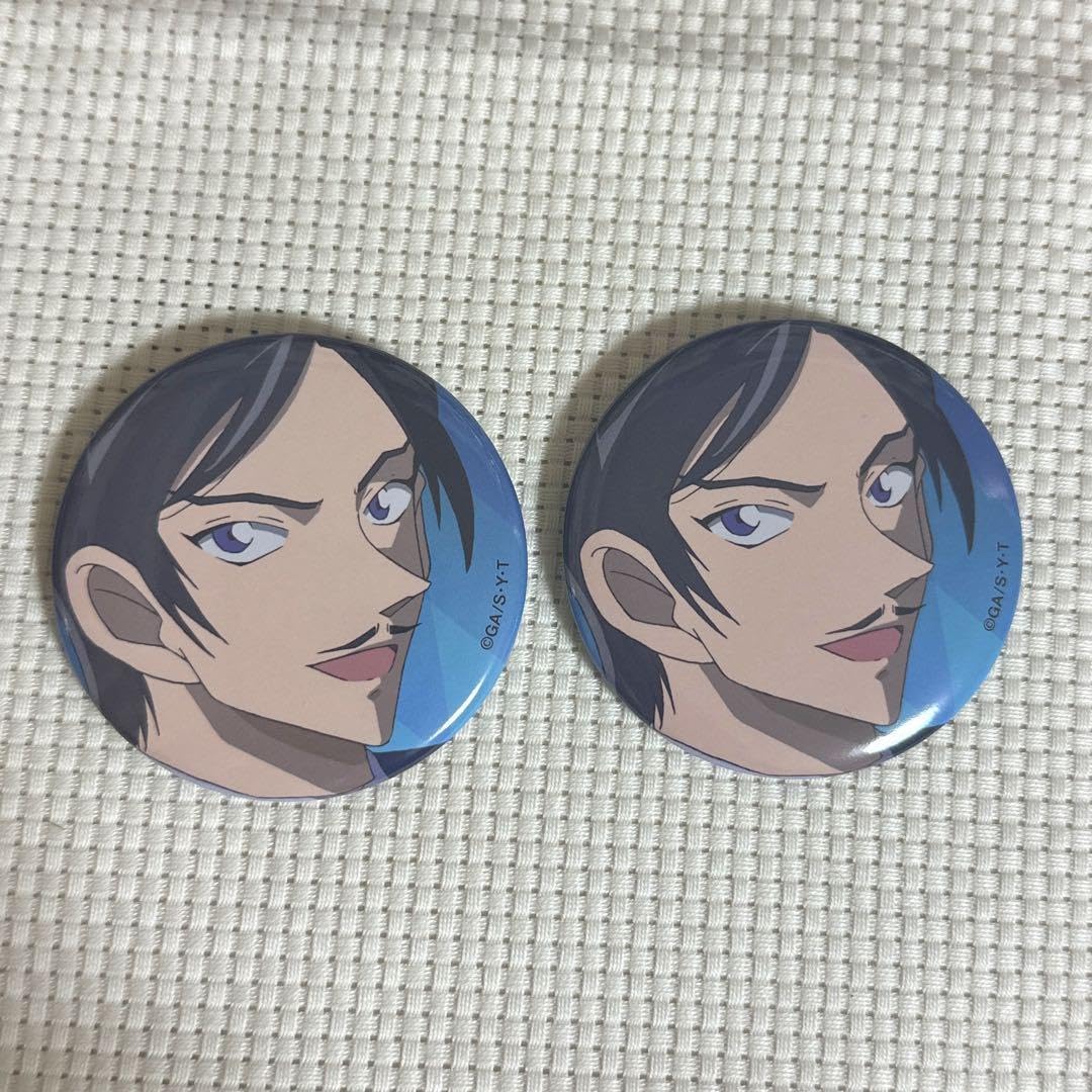 名探偵コナン 隻眼の残像 缶バッジ コナンプラザ 諸伏高明 42個 名探偵