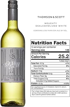 Amazon.com : Thomson & Scott Noughty Blanc, Non Alcoholic White