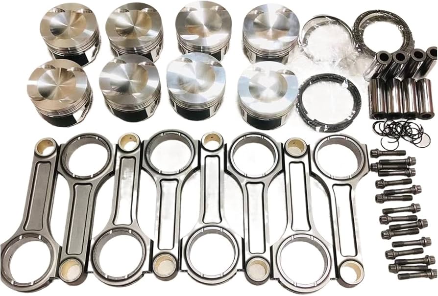 Amazon.co.jp: 鍛造ピストン鍛造コネクティングロッドコンロッド