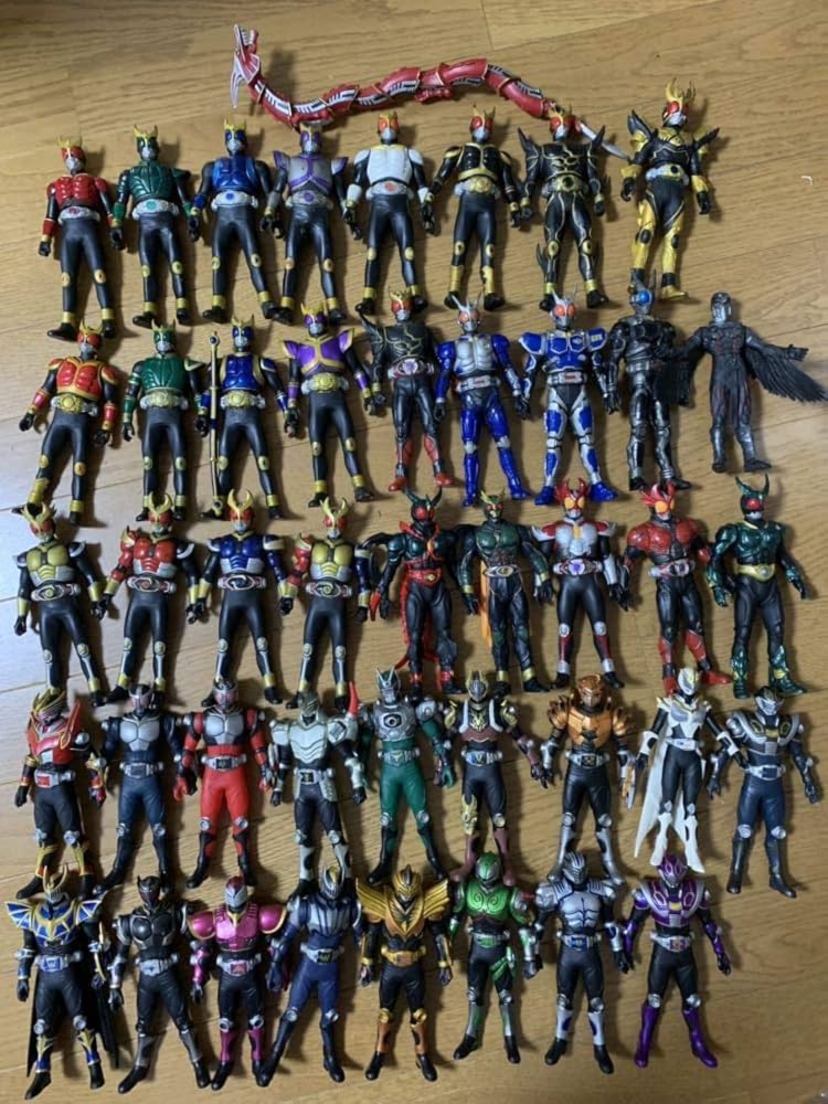 Amazon.co.jp: 仮面ライダー ソフビフィギュア 304種 昭和ライダーから