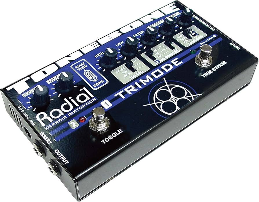 Amazon.co.jp: Radial ラジアル 2CH真空管ディストーション Tonebone