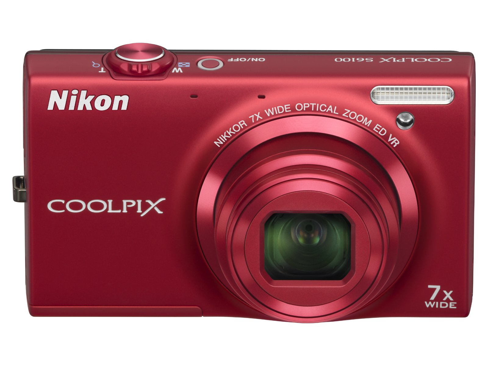 Amazon.co.jp: NikonデジタルカメラCOOLPIX S6100 スーパーレッド