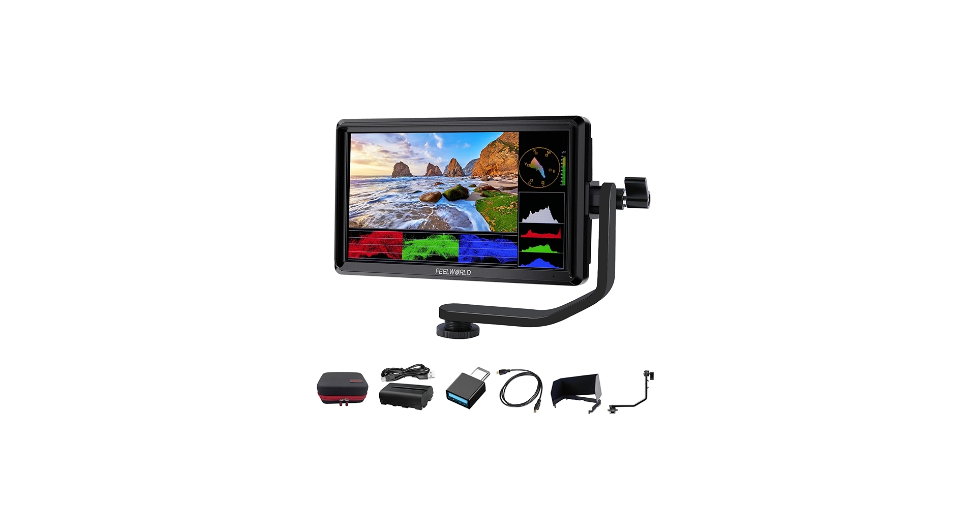 Amazon.com : FEELWORLD FW568 V3 6 Inch Camera Field Monitor with