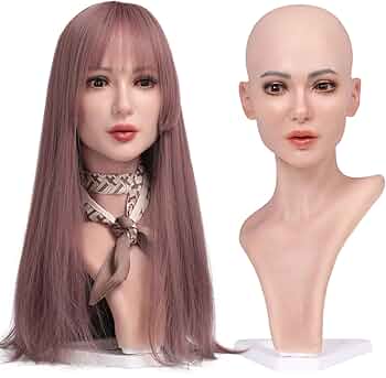Amazon.co.jp: TEYVIYI マネキンヘッド ヘッドモデル かつらホルダー