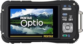 Amazon | PENTAX 防水デジタルカメラ Optio W90 シャイニーオレンジ