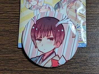 Amazon | ヘタリア つのたりあ 缶バッジ 伊 独 日 原作絵柄 | バッジ