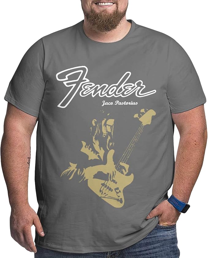 AmazonでFender社のロゴが付いたジャコ・パストリアスTシャツを発見