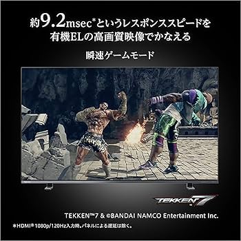 Amazon.co.jp: レグザ 48V型 4K有機ELテレビ 48X8400 4Kチューナー内蔵