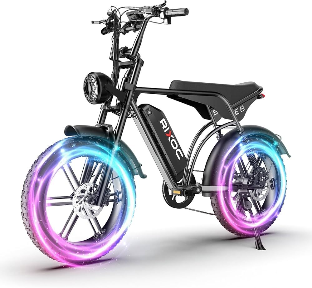 Amazon.com : RIXOC E8 Electric Bike for Adults, 1500W Motor (Peak