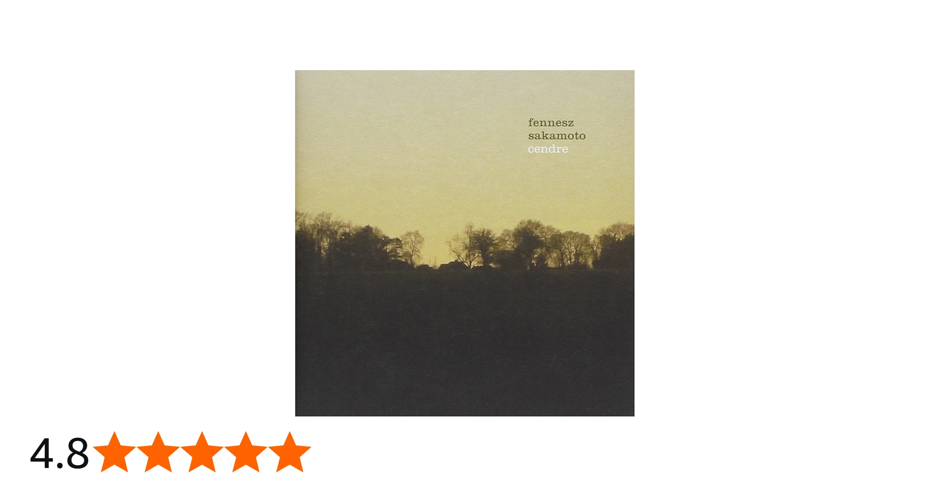 Amazon.co.jp: cendre: ミュージック