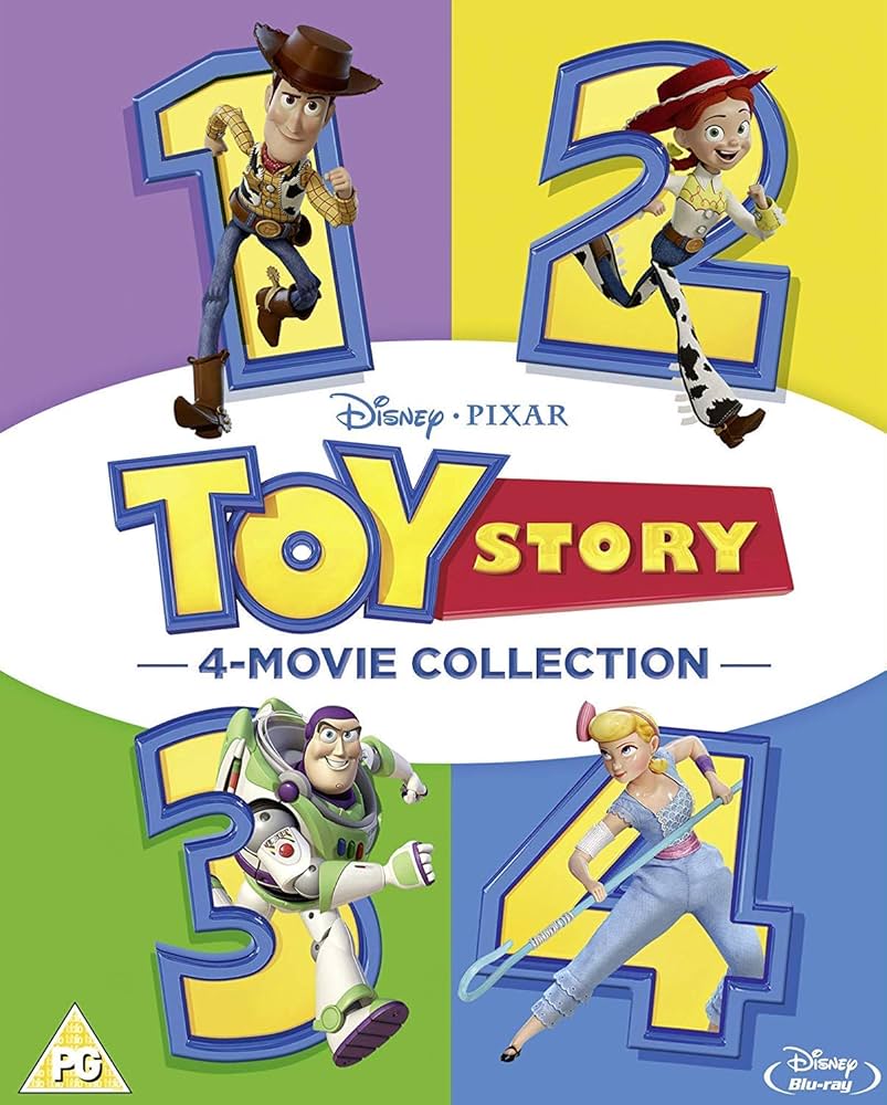 Amazon.com: Toy Story 1-4 Boxset [Blu-ray] [2019] [Region Free