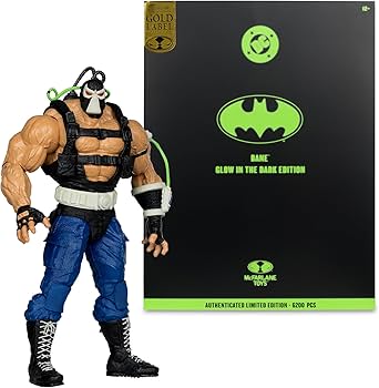 DC Multiverse Bane (Glow in The Dark Edition) Mega Figure Gold
