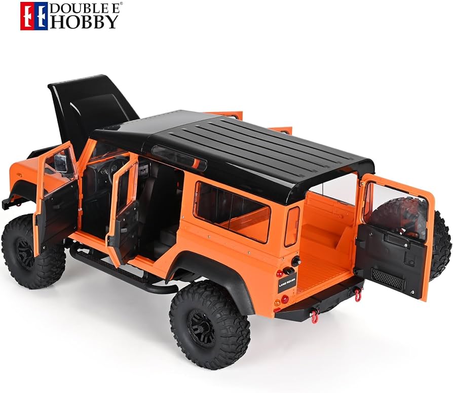Amazon.co.jp: DOUBLE E 1/8 ランドローバー ディフェンダー D110 RC