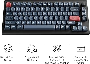 Amazon | 【国内正規品】Keychron V1 Max QMK/VIAワイヤレス・カスタム
