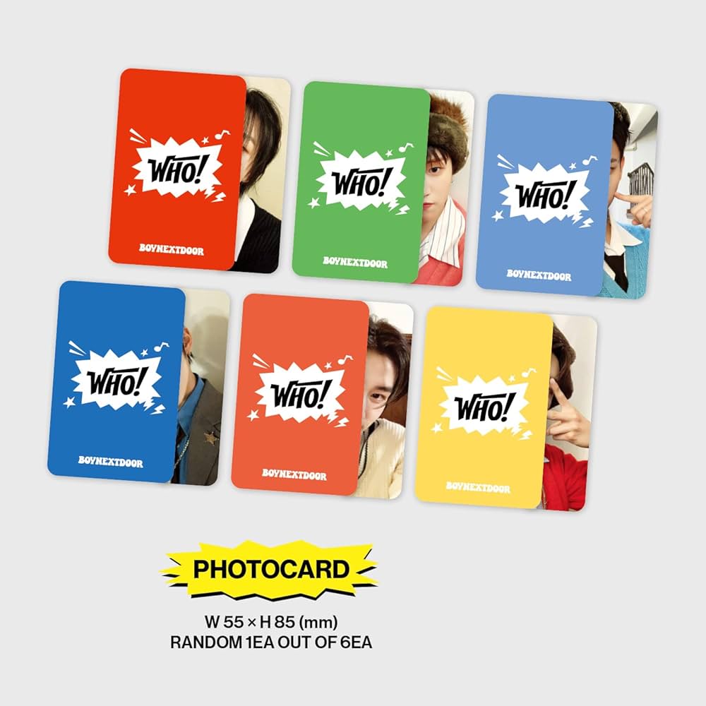 Amazon.co.jp: BOYNEXTDOOR - 1ST SINGLE ALBUM [WHO!] (Weverse