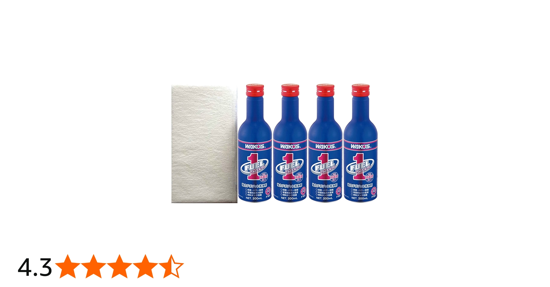 Amazon | WAKO'S NEWフューエルワン F-1 FUEL-1 200ml 4本セット
