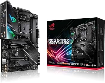 Asus ROG Strix X570-F Gaming ATX Motherboard with PCIe 4.0, Aura