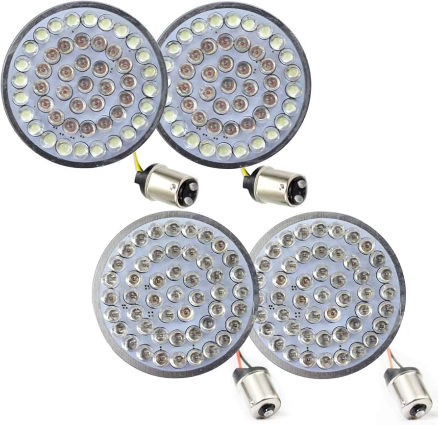 Amazon | Eagle Lights 2インチ前後LEDウィンカーキット ハーレー