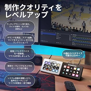 Amazon.co.jp: 【Amazon.co.jp限定】Elgato Stream Deck MK.2 White