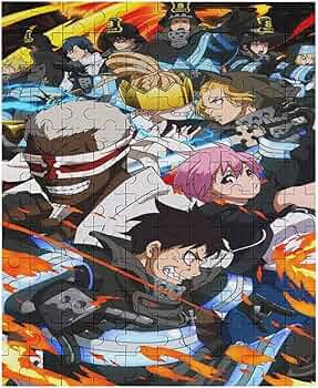 Amazon.co.jp: for 炎炎ノ消防隊 パズル ジグソーパズル 1000ピース