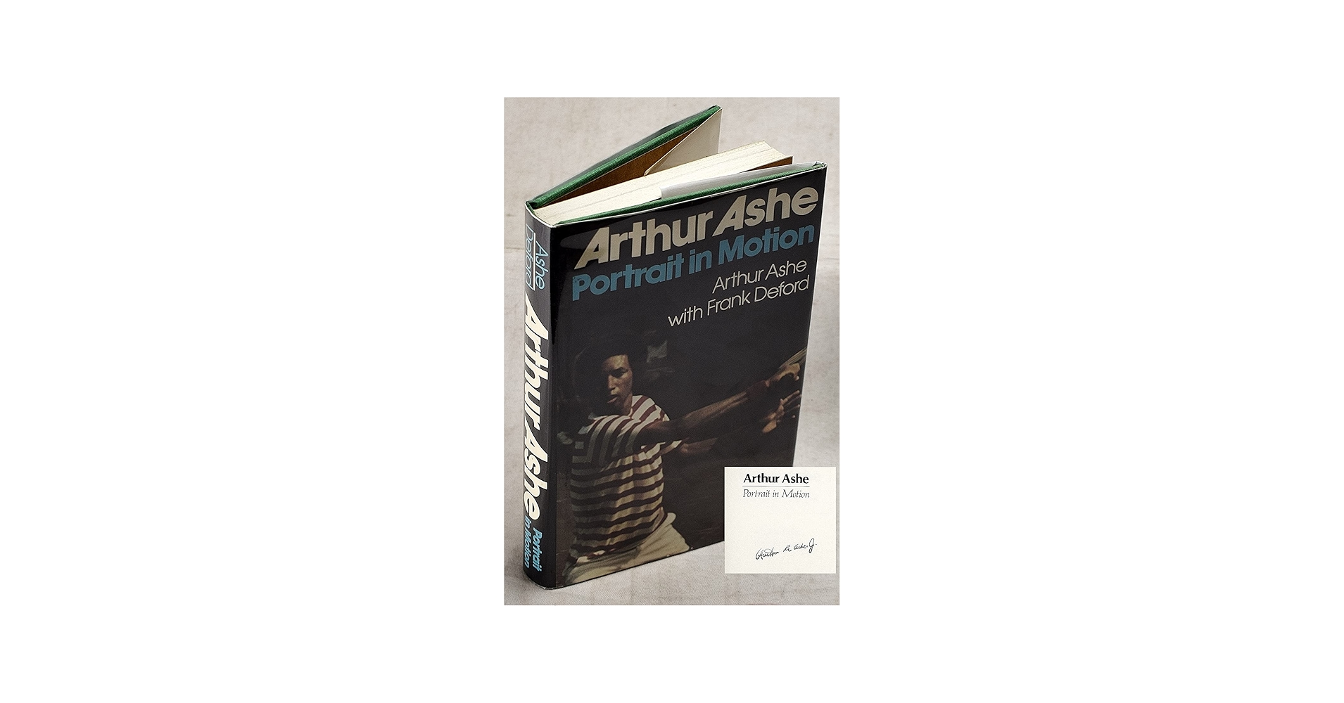 Arthur Ashe: Portrait in Motion: Ashe, Arthur.: 9780395204290
