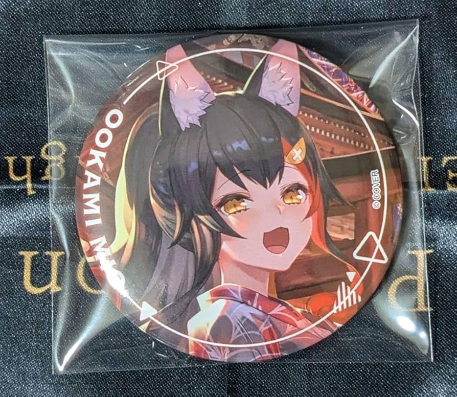 Amazon.co.jp: ホロ ライブ Art Selection オンリー缶バッジ 大神ミオ