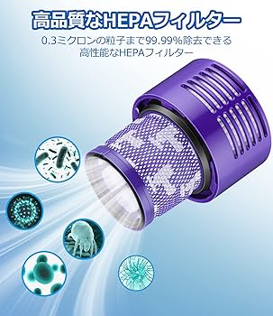 Amazon.co.jp: ダイソン 掃除機 V10 SV12 シリーズ用 フィルター