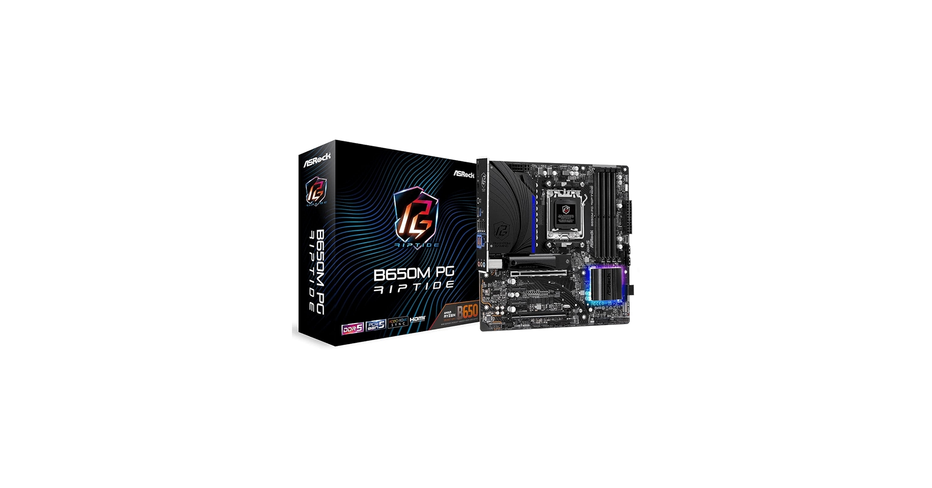Amazon.com: ASRock B650M PG Riptide AMD Ryzen 7000 Series