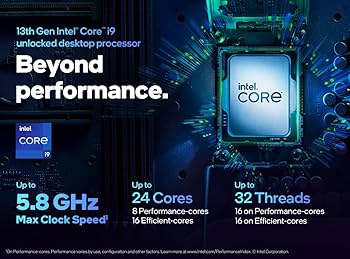 Amazon.com: Intel Core i9-13900K Desktop Processor 24 cores (8 P