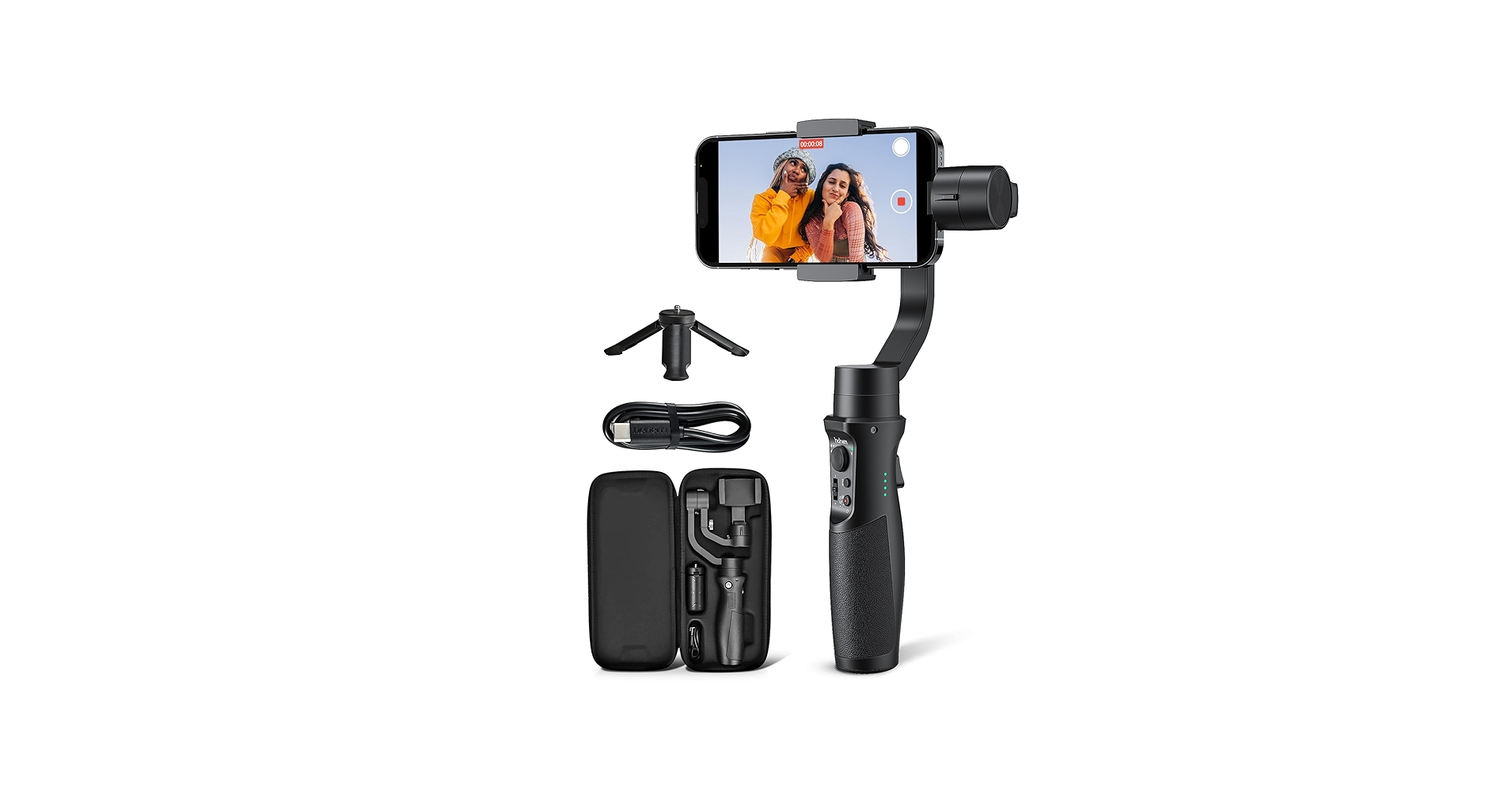 Amazon.com: Hohem iSteady Mobile Plus Gimbal Stabilizer for