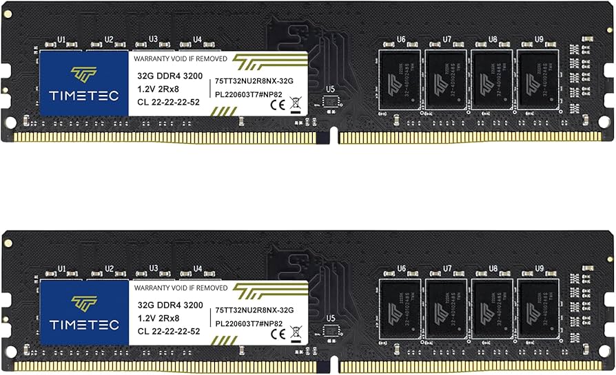 Amazon.co.jp: Timetec 64GB KIT(2x32GB) DDR4 3200MHz (または2933MHz
