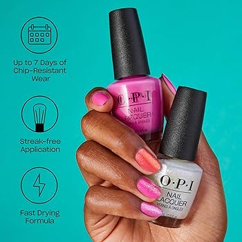 Amazon.com: OPI Nail Lacquer Polly Want a Lacquer? | Opaque Soft