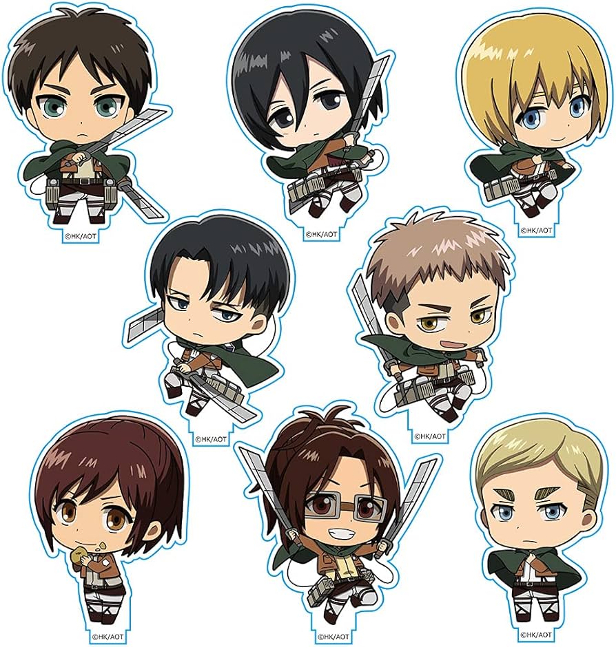 Amazon.co.jp: 進撃の巨人 アクリルスタンドコレクション（BOX） : ホビー