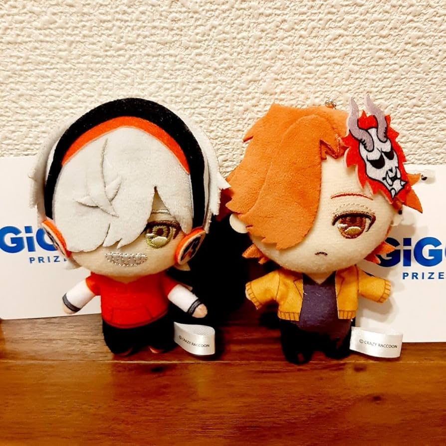 Amazon.co.jp: Crazy Raccoon マスコット ぬいぐるみ だるまいずごっど