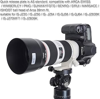 Amazon | iShoot フルメタル三脚マウントリング Canon EF 70-200mm f