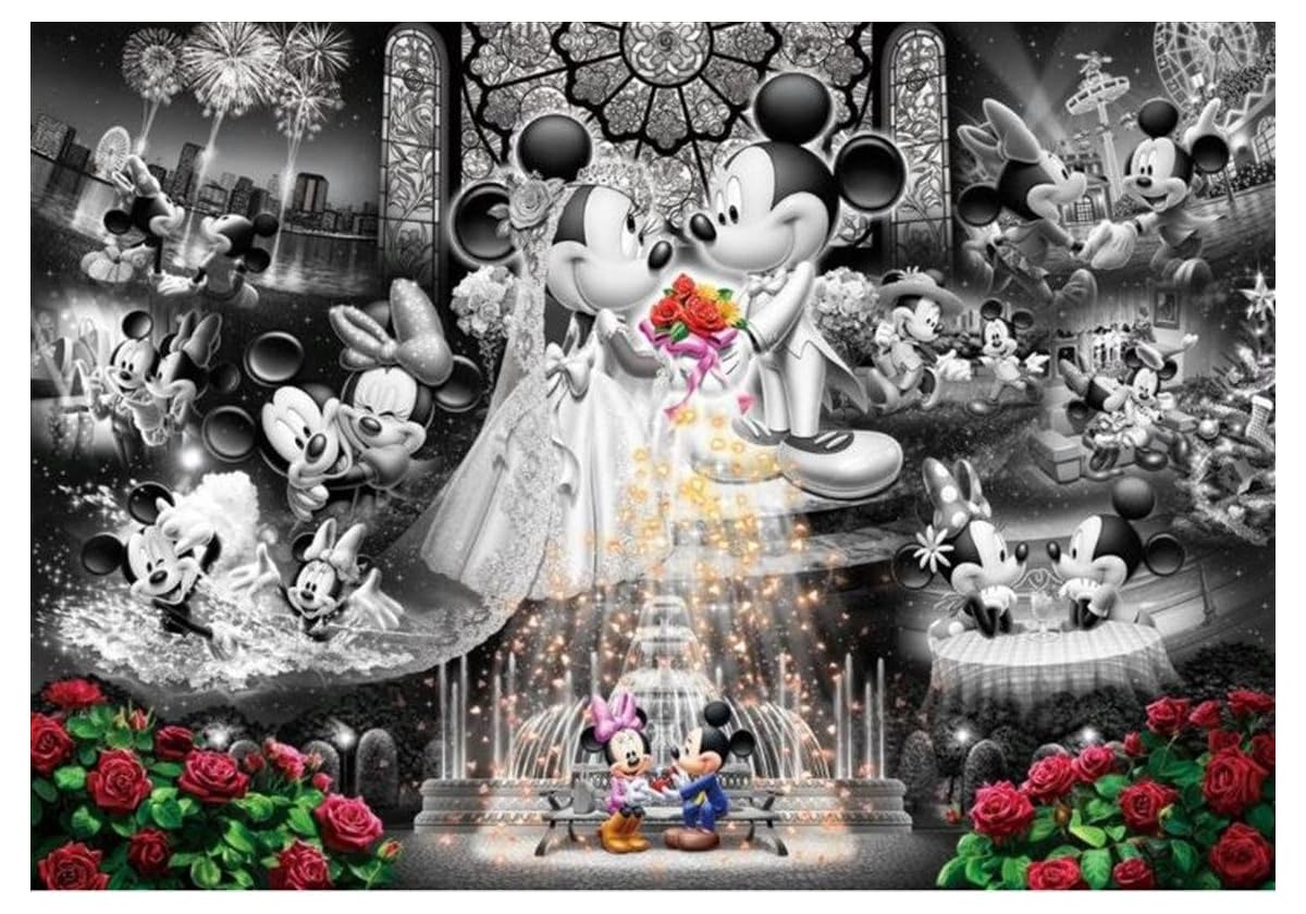 最終セール 昭和レトロ ミッキー＆ミニー そよ風のウエディング