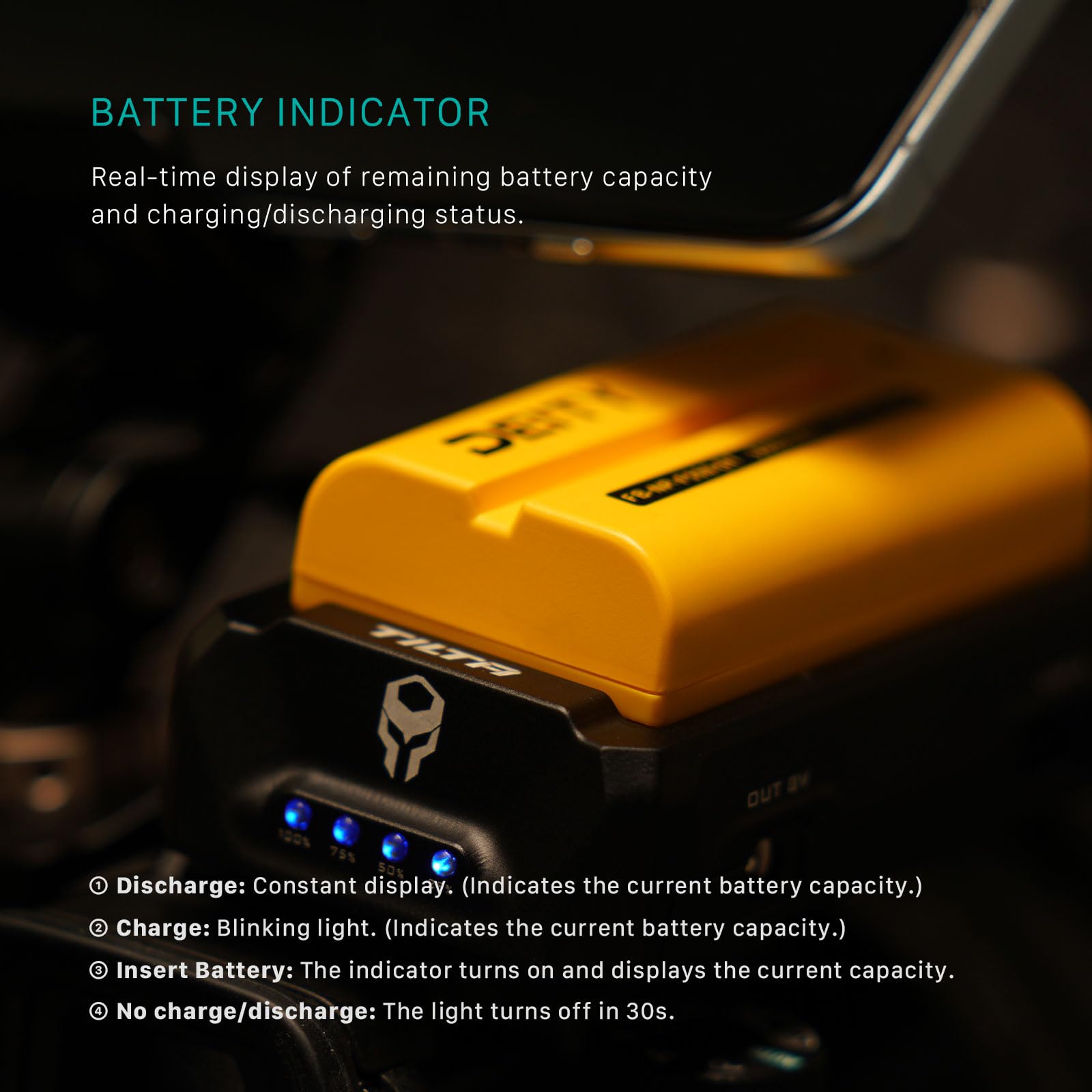 Amazon.com: Tilta F970 Battery Plate V2 - Black | Universal | Anti