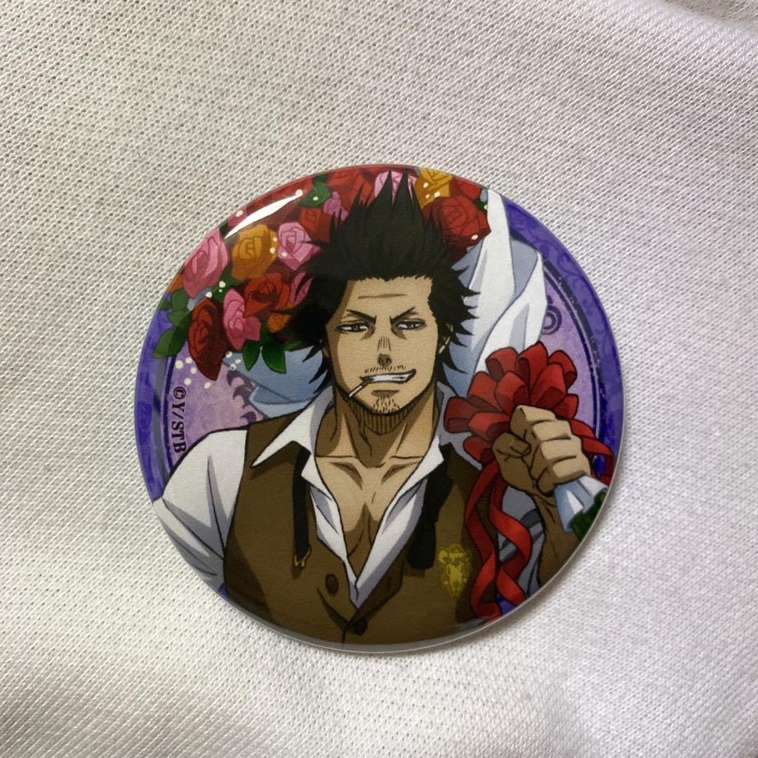 Amazon.co.jp: ブラッククローバー ブラクロ くじ 缶バッジ