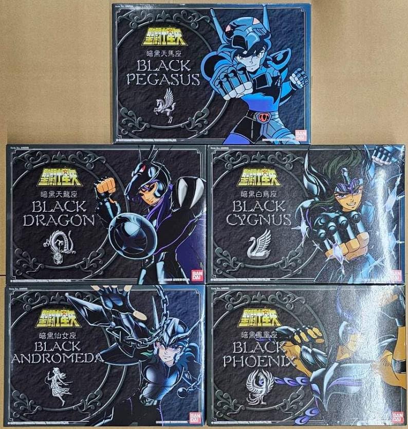 Amazon | 聖闘士星矢 聖闘士聖衣大系 暗黒聖闘士 暗黒聖衣 5種set
