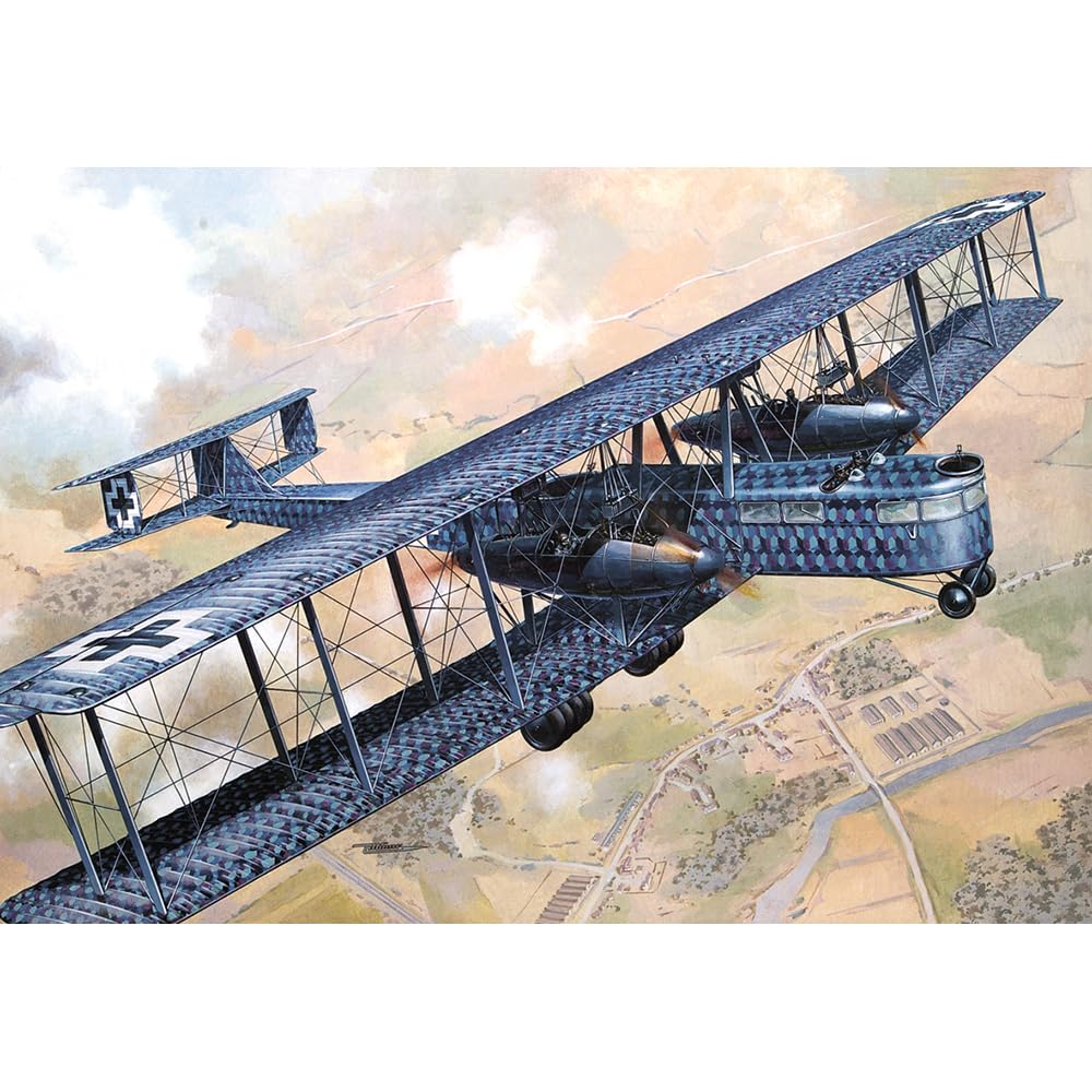 Amazon.com: Roden Zeppelin Staaken R.VI German Heavy Bomber