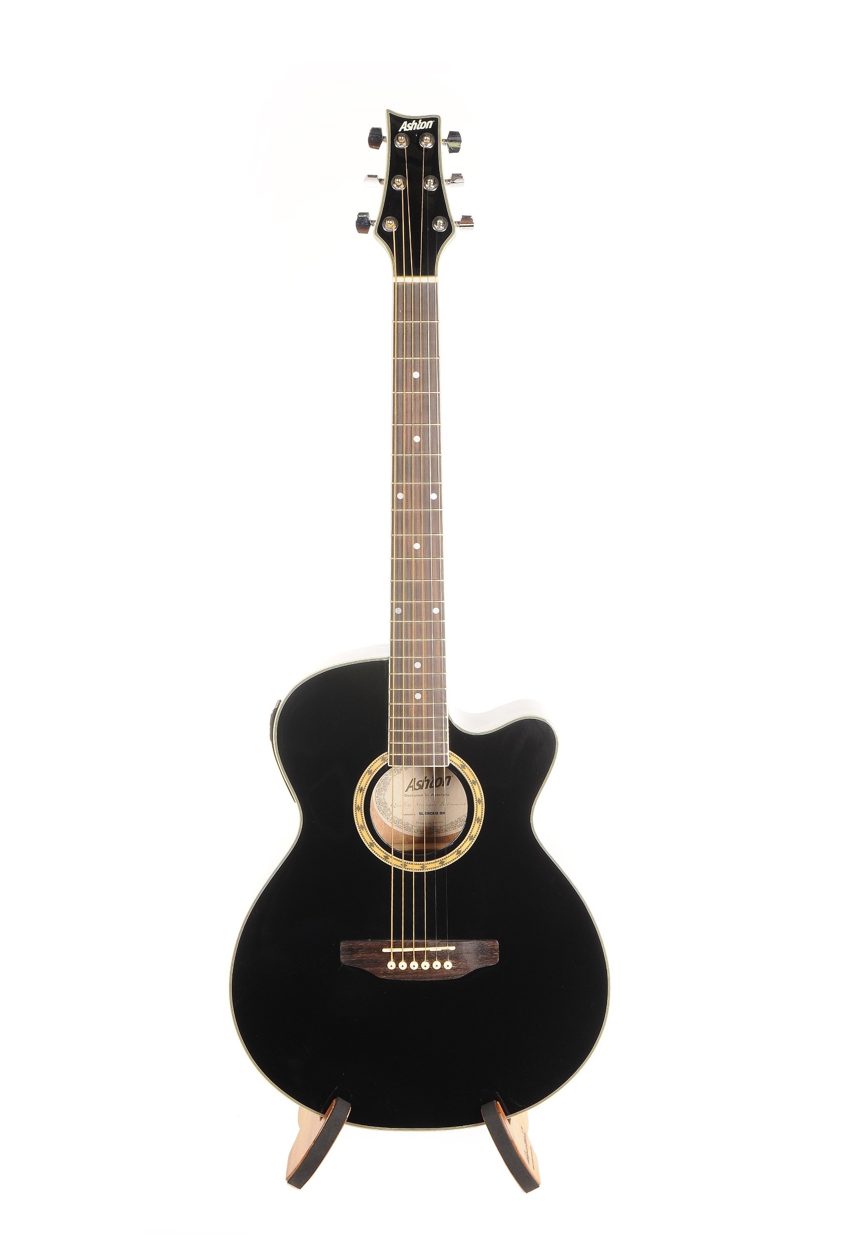 Amazon | Ashton アシュトン SL Series SL29CEQBK Slim-Line Acoustic