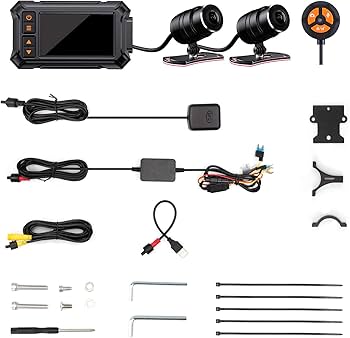 Amazon.co.jp: Blueskyseaバイク用 ドライブレコーダー 多機能 全体