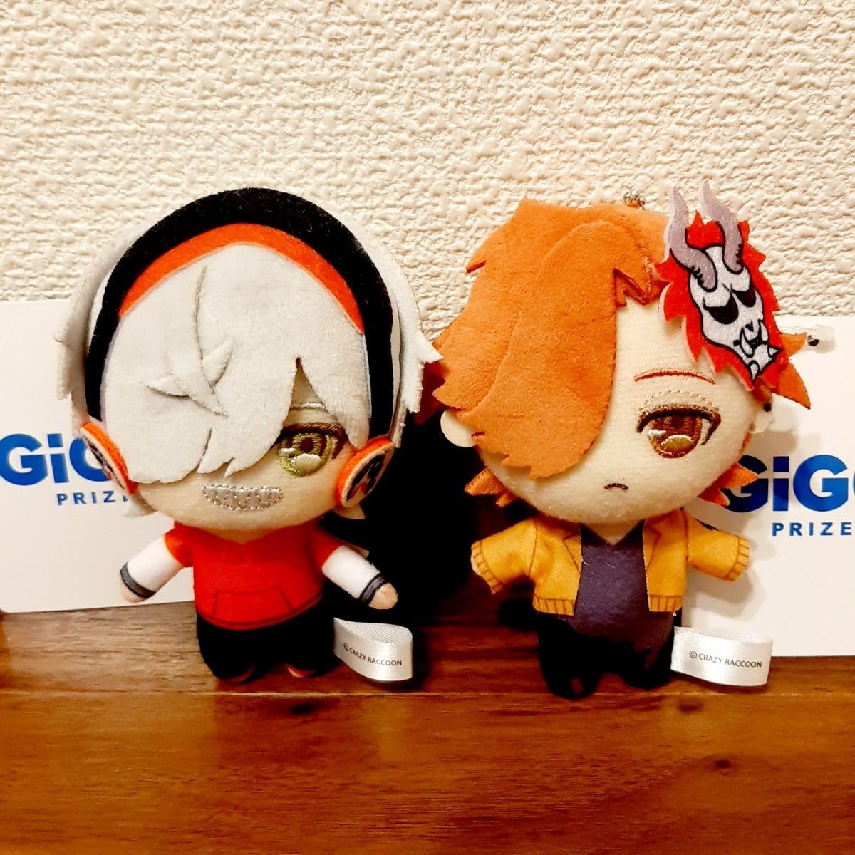 Amazon.co.jp: Crazy Raccoon マスコット ぬいぐるみ だるまいずごっど