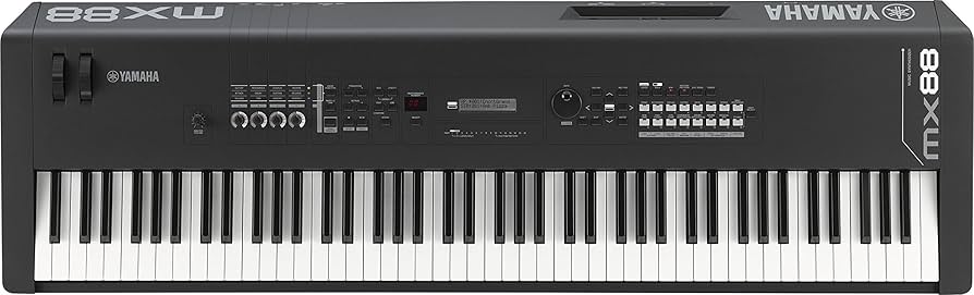 Amazon.com: Yamaha MX88 88-Key Weighted Action Synthesizer, MX88BK