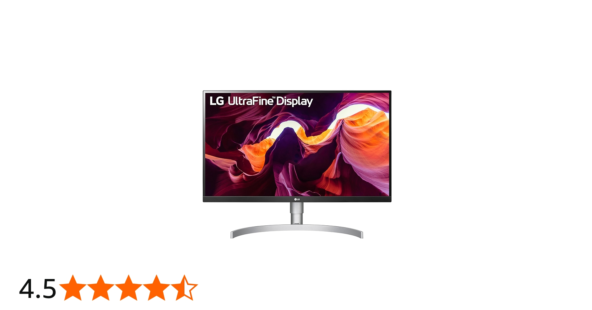 LG 27UL850-W 27 Inch (69cm)UHD 3840 x 2160 megapixels IPS Display